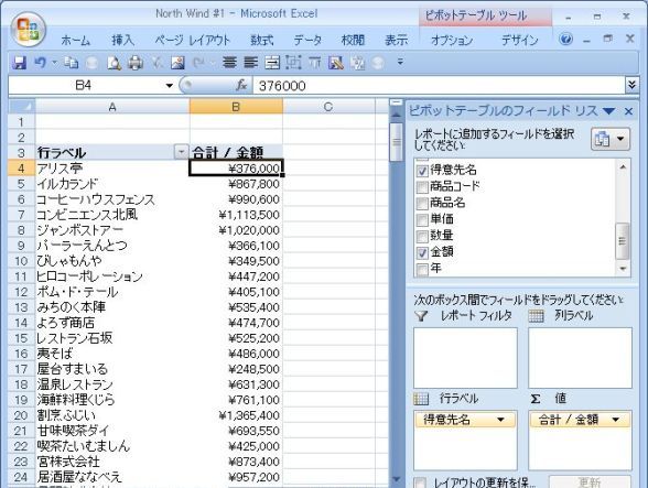 値を並び替えしてみた 表形式の時に並び替えが出来ない時は Excel ピボットテーブル Haku1569 Excel でらくらく データ分析
