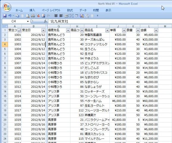 ピボットテーブルでパレート図を画いてみた パレート分析 ピボットテーブル Excel10 Haku1569 Excel でらくらく データ分析